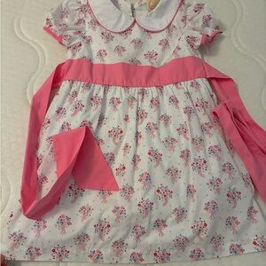 The Beaufort Bonnet Company Pink and White Floral Dress